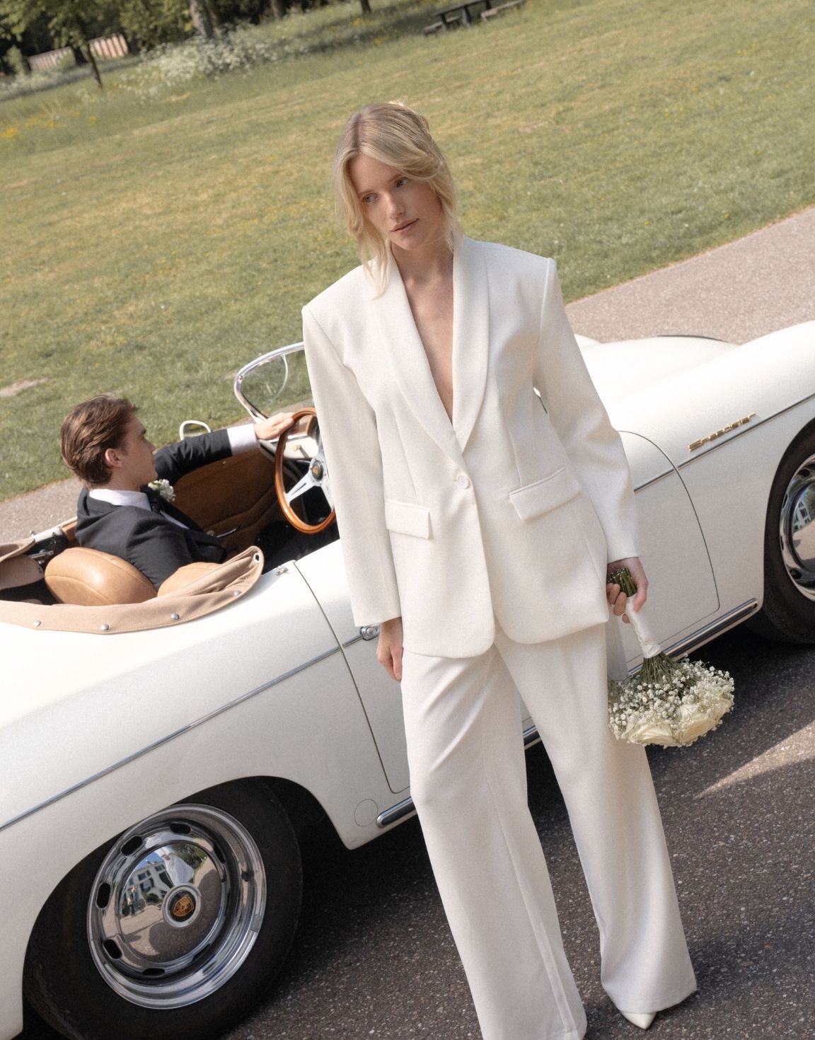Witte Lange Classic - Set - Olivia & Kate