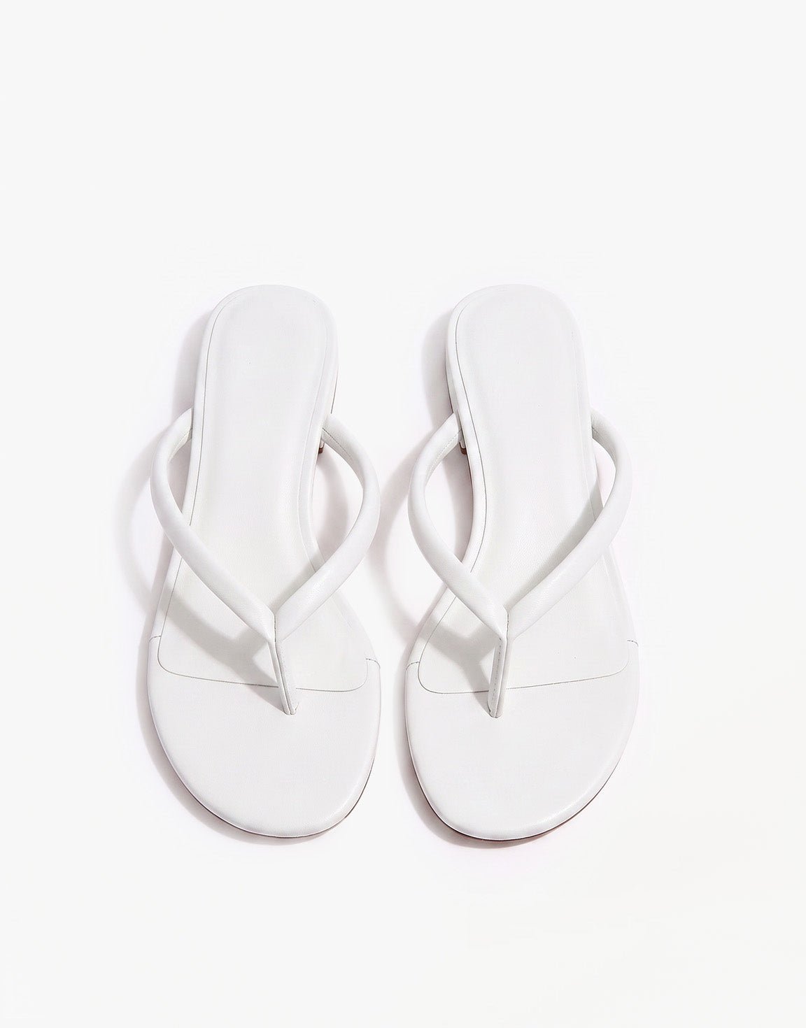 Witte Mid Hak - Teenslipper - Olivia & Kate