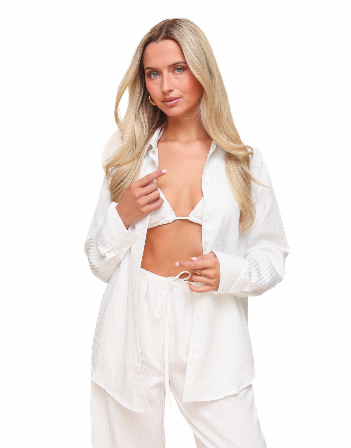 Witte Oversized - Blouse - Olivia & Kate