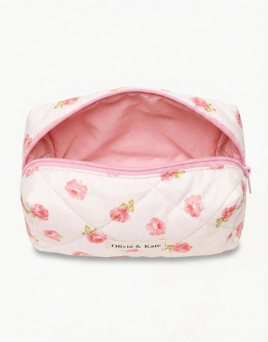 Witte Rozen Make - Up - Tas - Olivia & Kate