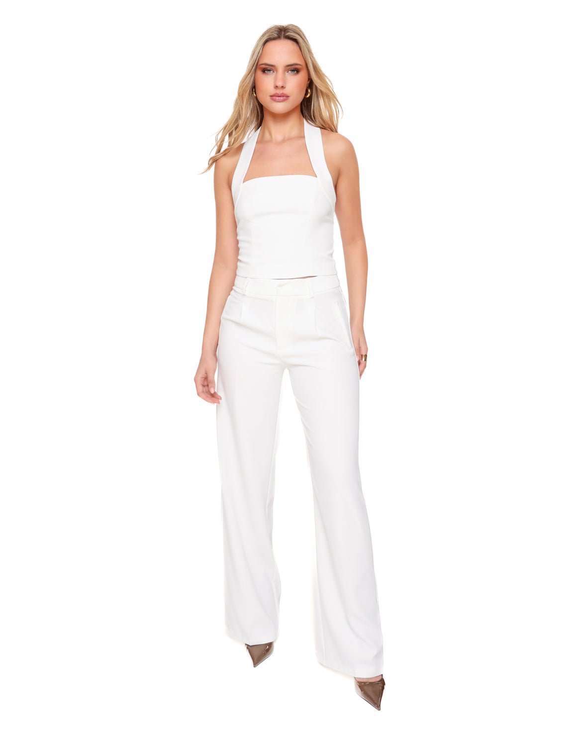 Witte STUDIO Halter - Set - Olivia & Kate