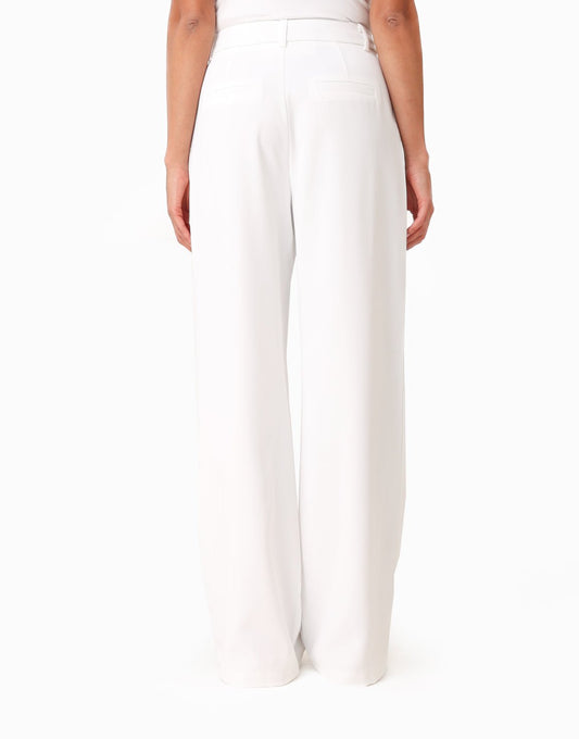 Witte Wijde Classic - Pantalon - Olivia & Kate
