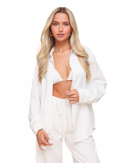 Witte Wijde Oversized - Set - Olivia & Kate