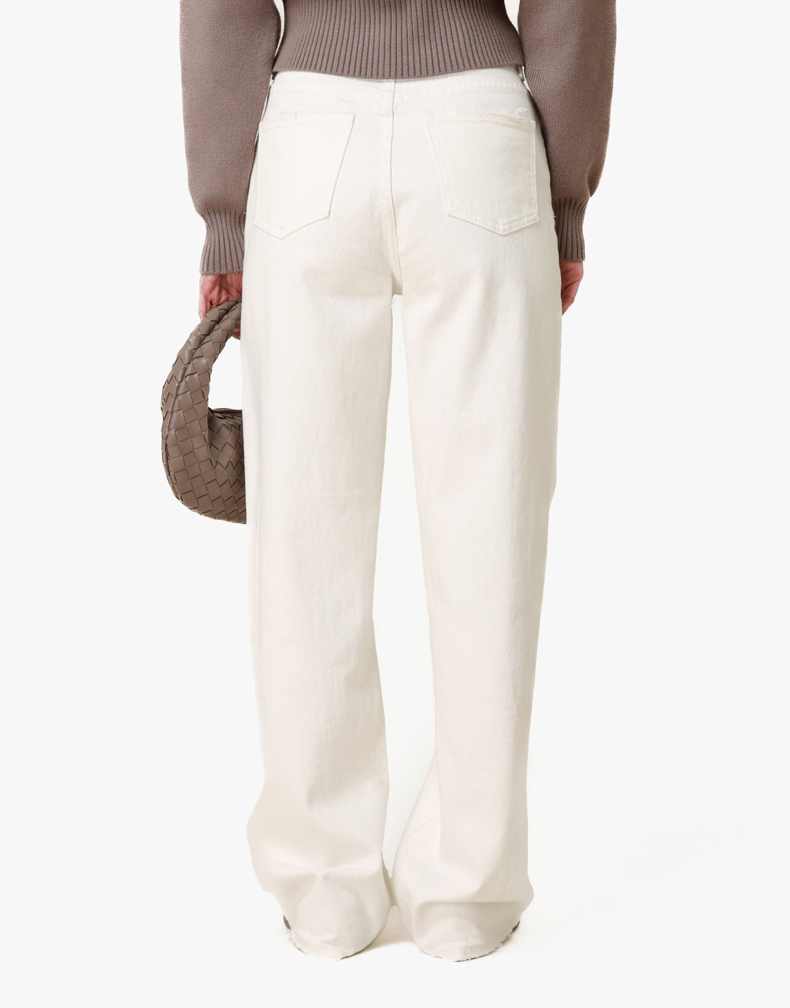 White Wide Tall - Jeans - Olivia & Kate