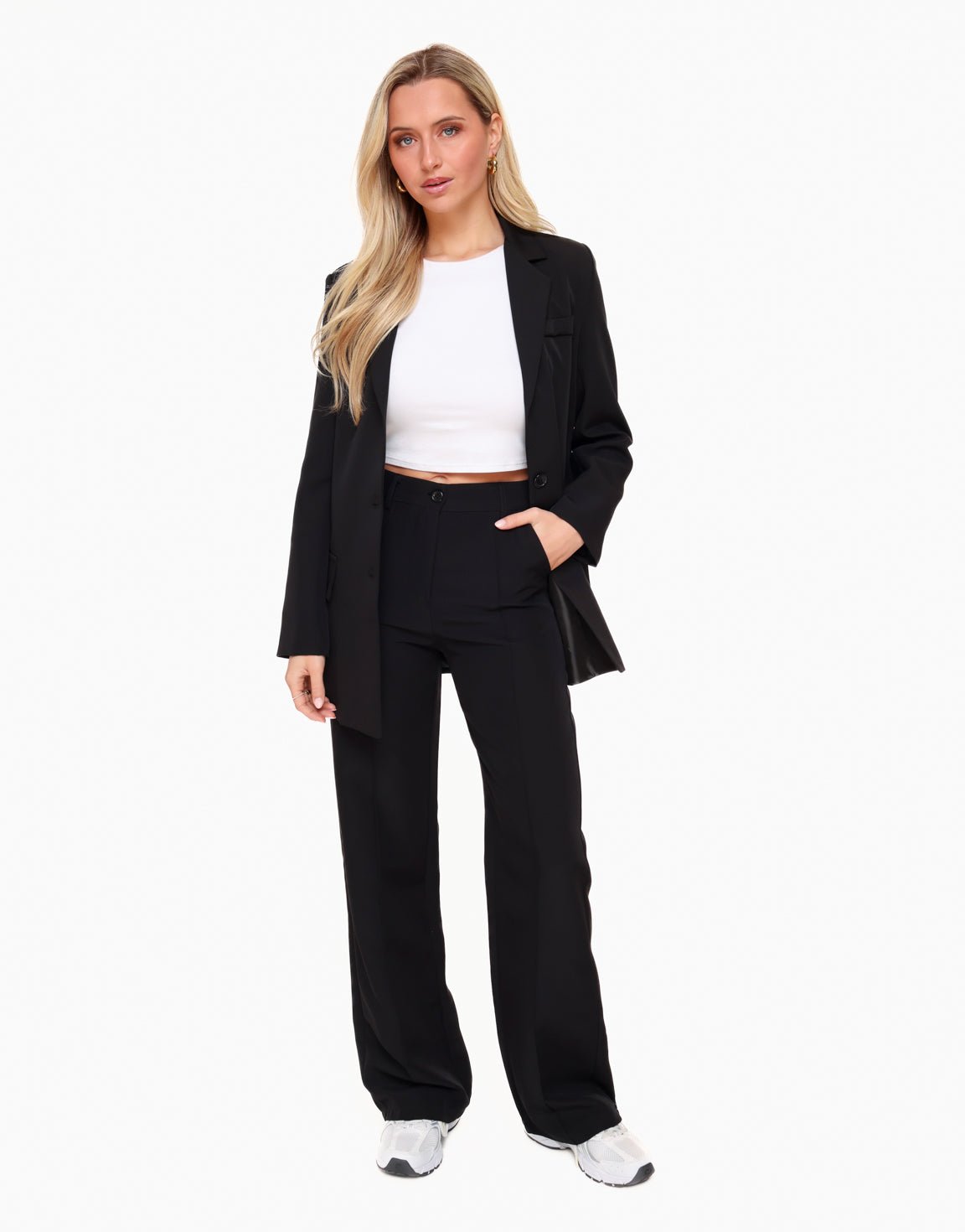 Black Basic - Blazer - Olivia & Kate