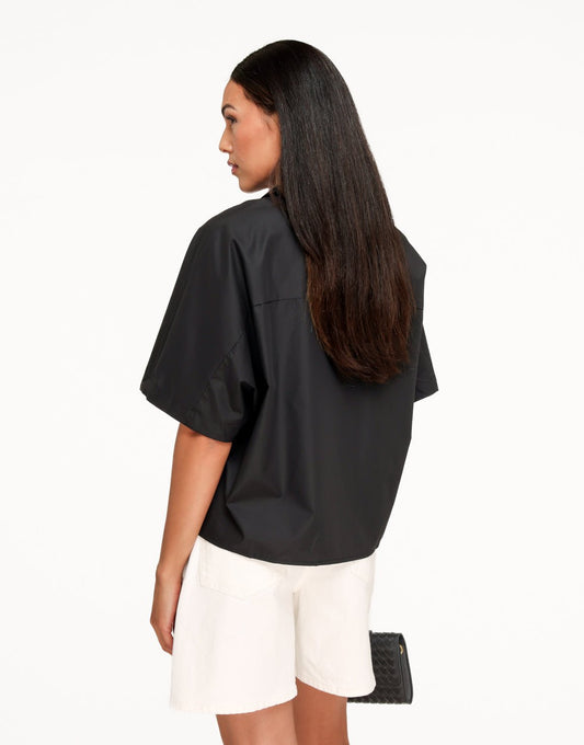 Zwarte Basic SS - Blouse - Olivia & Kate