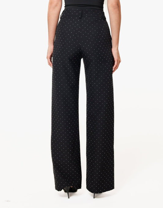 Zwarte Basic Zilveren Glitter Stenen - Set - Olivia & Kate