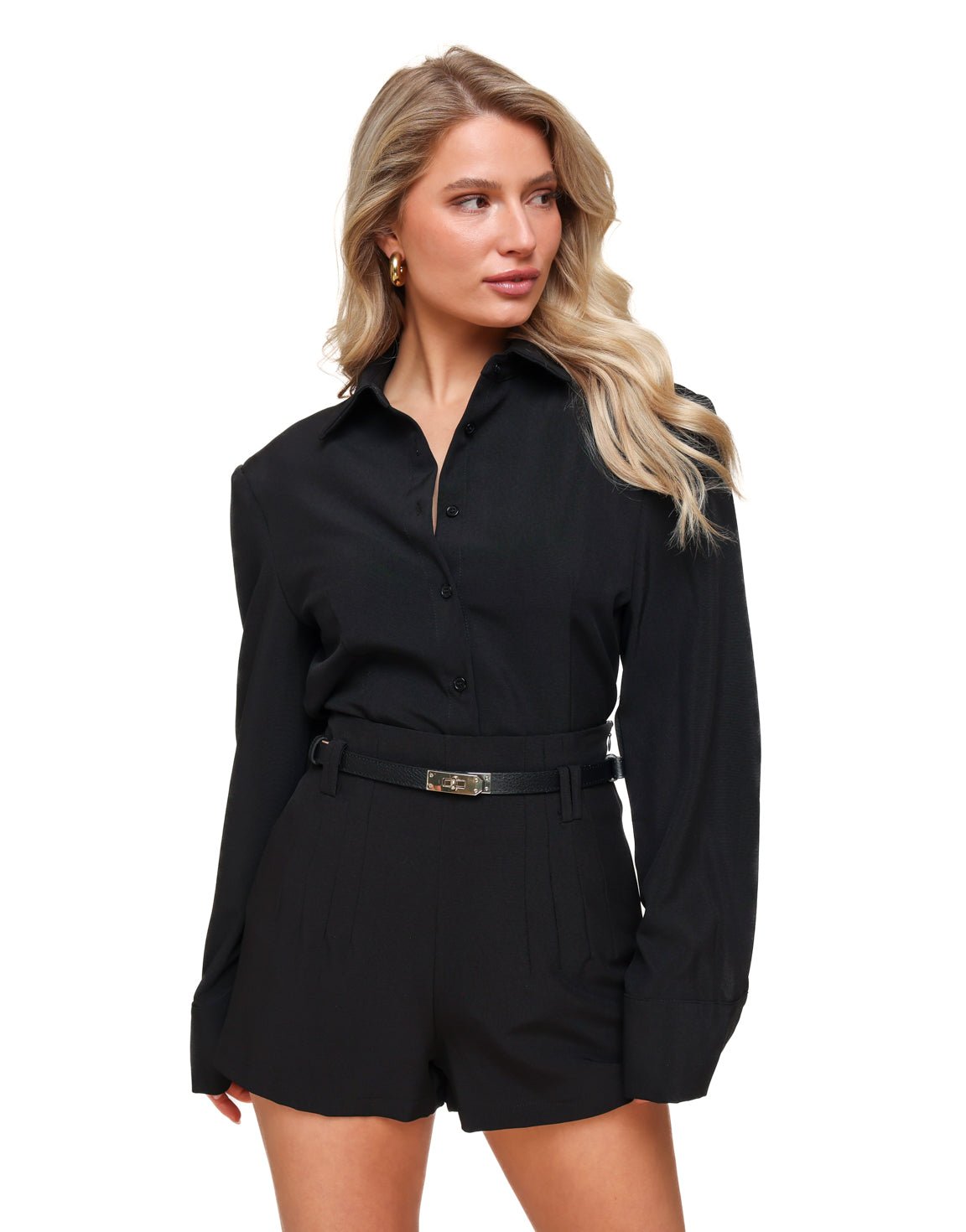 Zwarte Classic - Blouse - Olivia & Kate