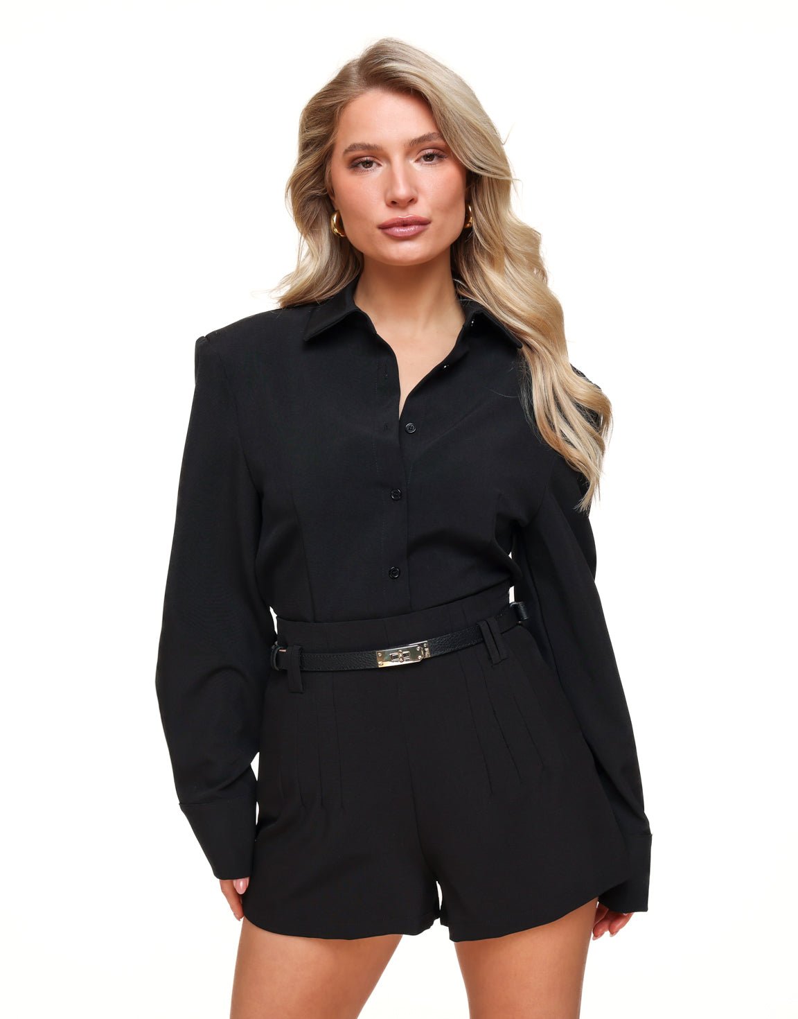 Zwarte Classic - Blouse - Olivia & Kate