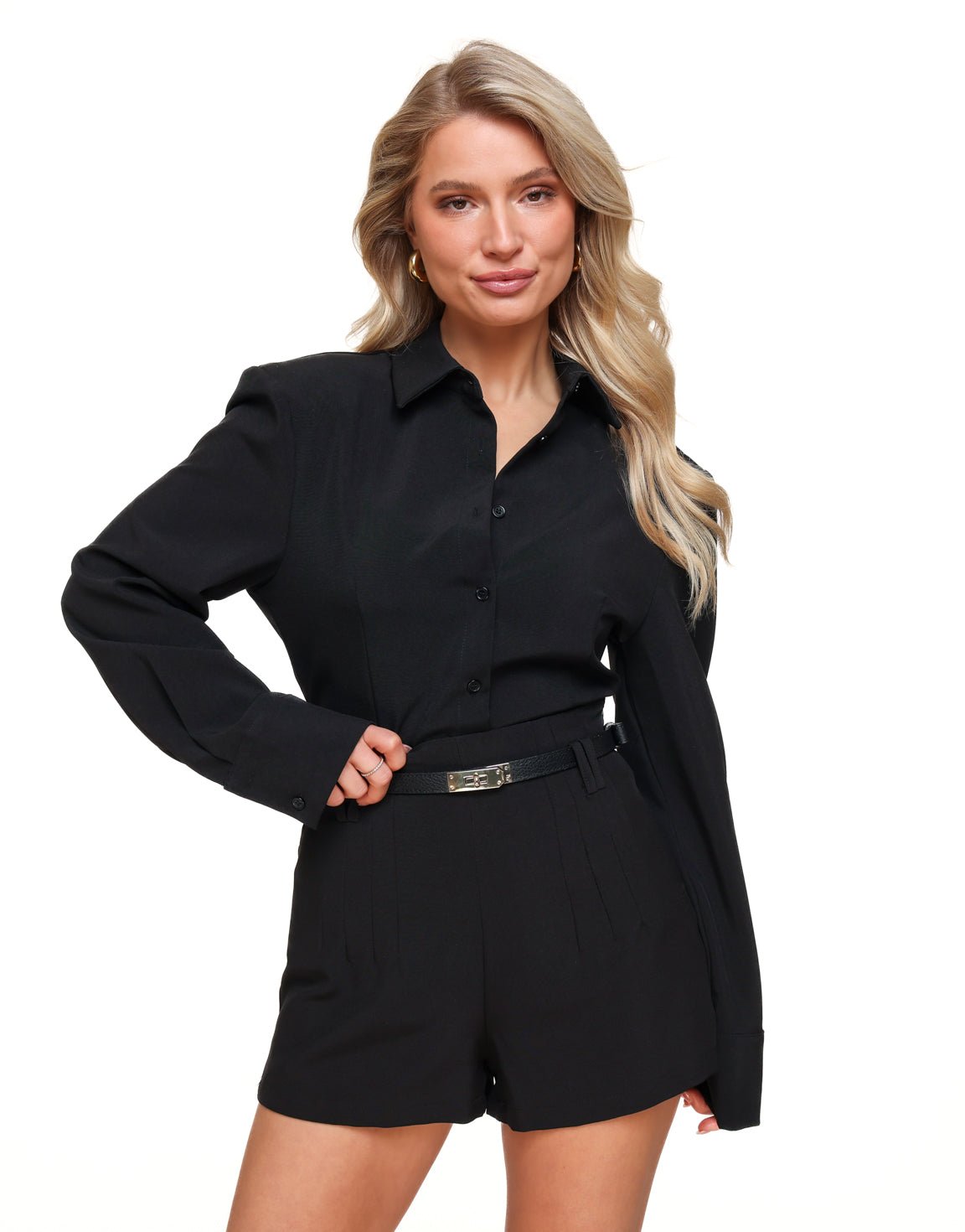 Zwarte Classic - Blouse - Olivia & Kate
