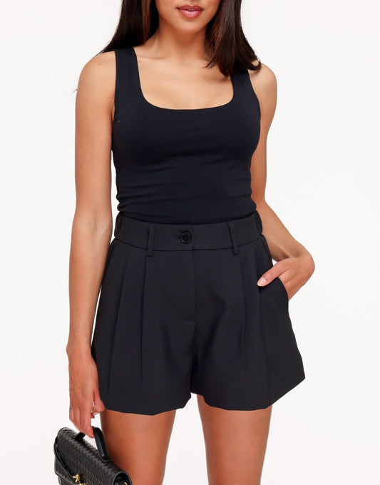Zwarte Cropped Zak Detail - Set - Olivia & Kate