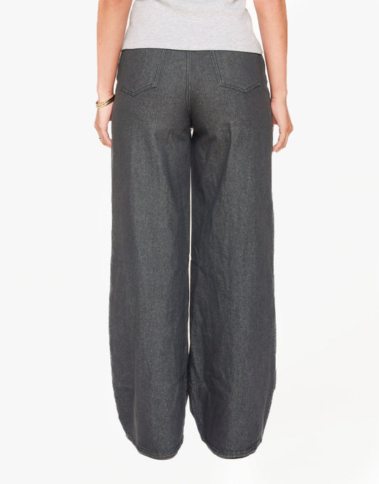 Zwarte Doorlopende Naden - Spijkerbroek - Olivia & Kate