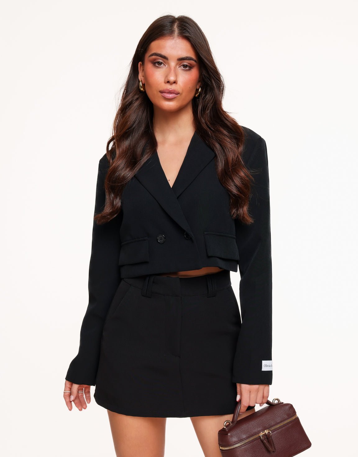 Zwarte F/W Edit Basic - Skort - Olivia & Kate