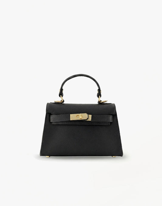 Zwarte Gouden Details - Tas - Olivia & Kate