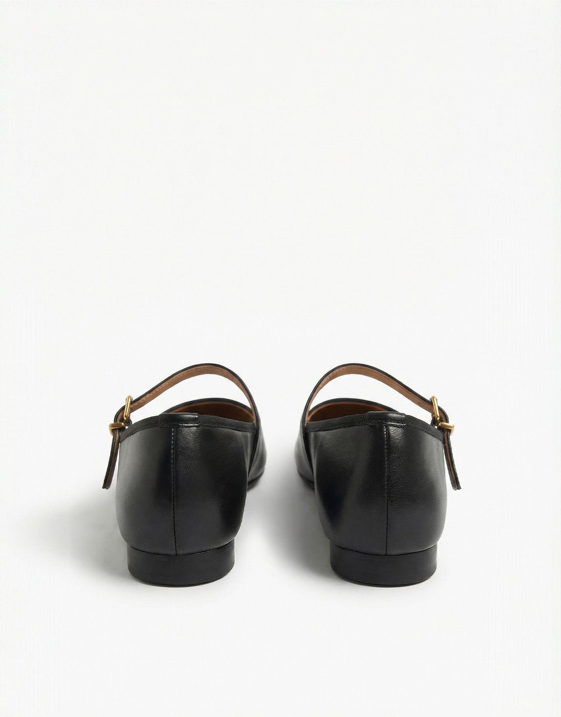 Black Open Buckle - Ballerinas - Olivia & Kate