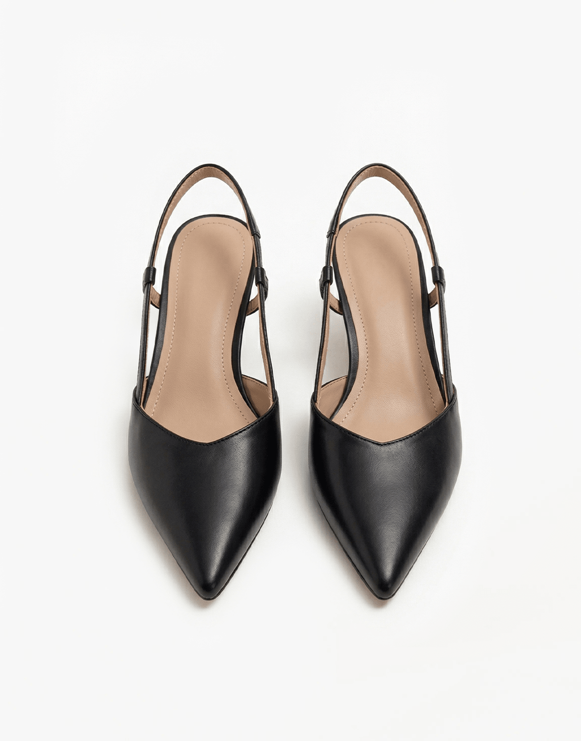 Zwarte Open Punt - Hakken - Olivia & Kate