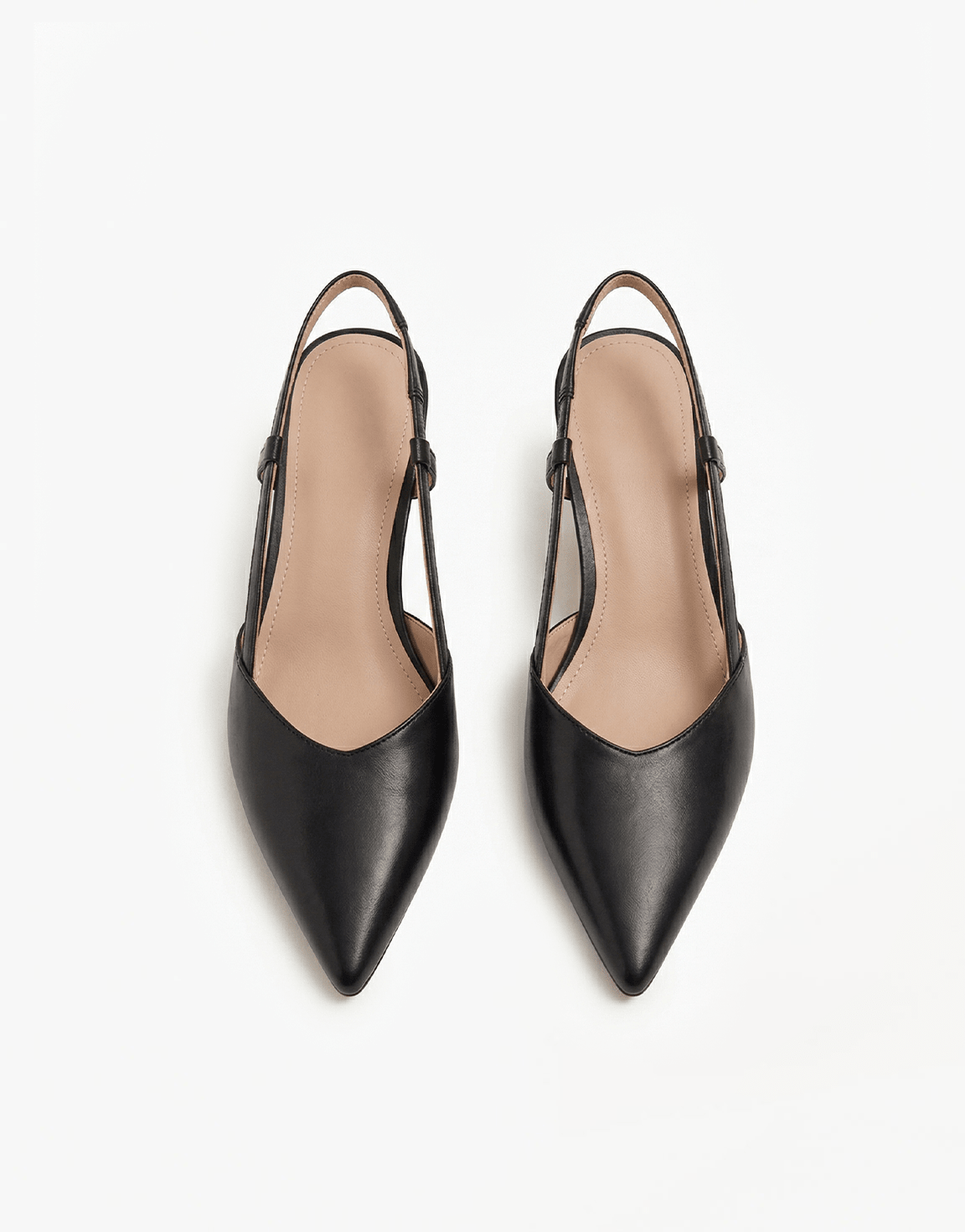 Zwarte Open Punt - Hakken - Olivia & Kate