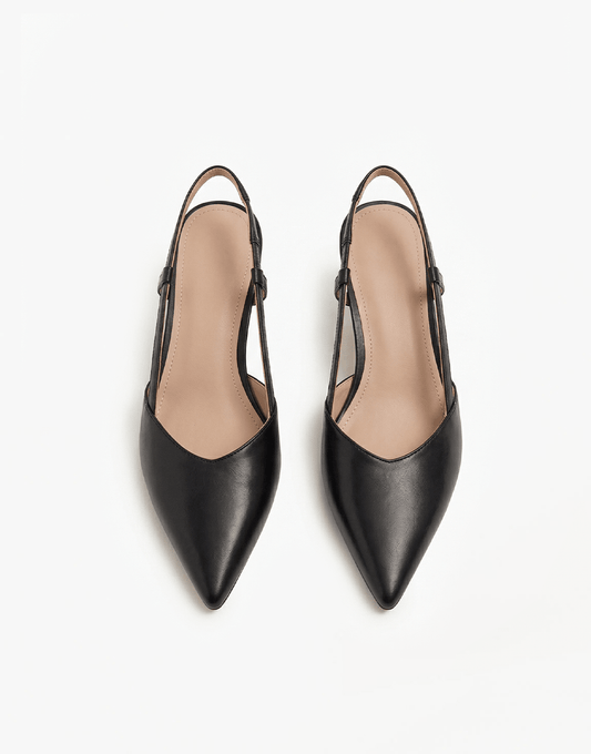 Zwarte Open Punt - Hakken - Olivia & Kate