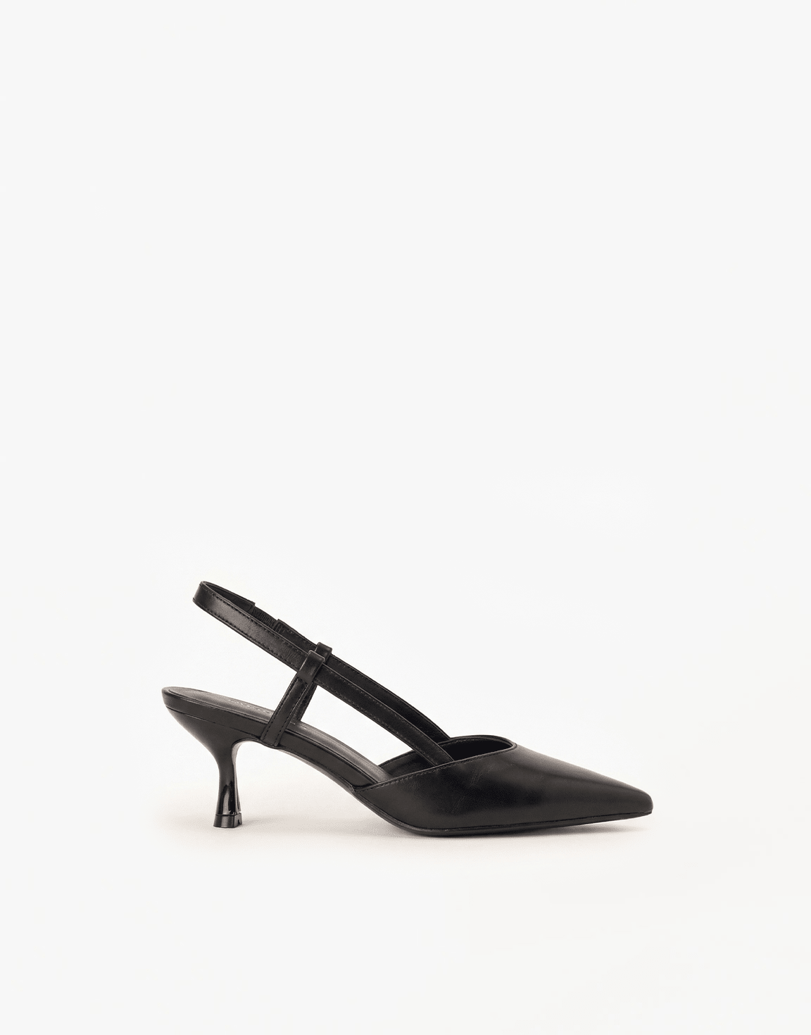 Zwarte Open Punt - Hakken - Olivia & Kate