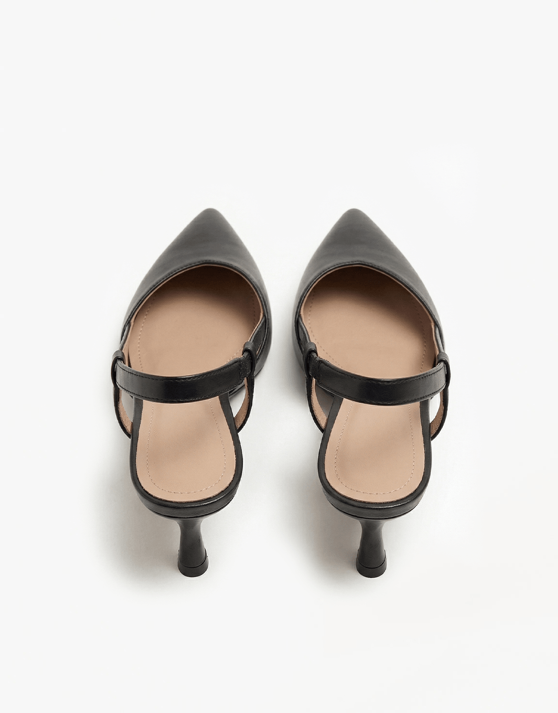 Zwarte Open Punt - Hakken - Olivia & Kate