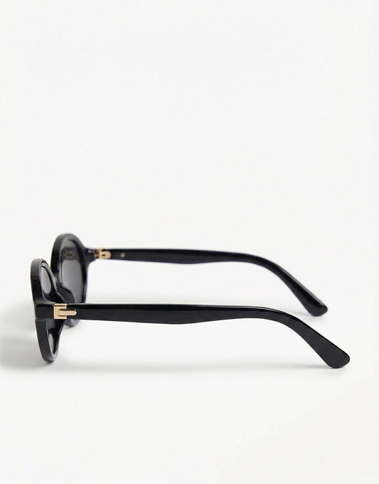 Zwarte Ovale - Zonnebril - Olivia & Kate