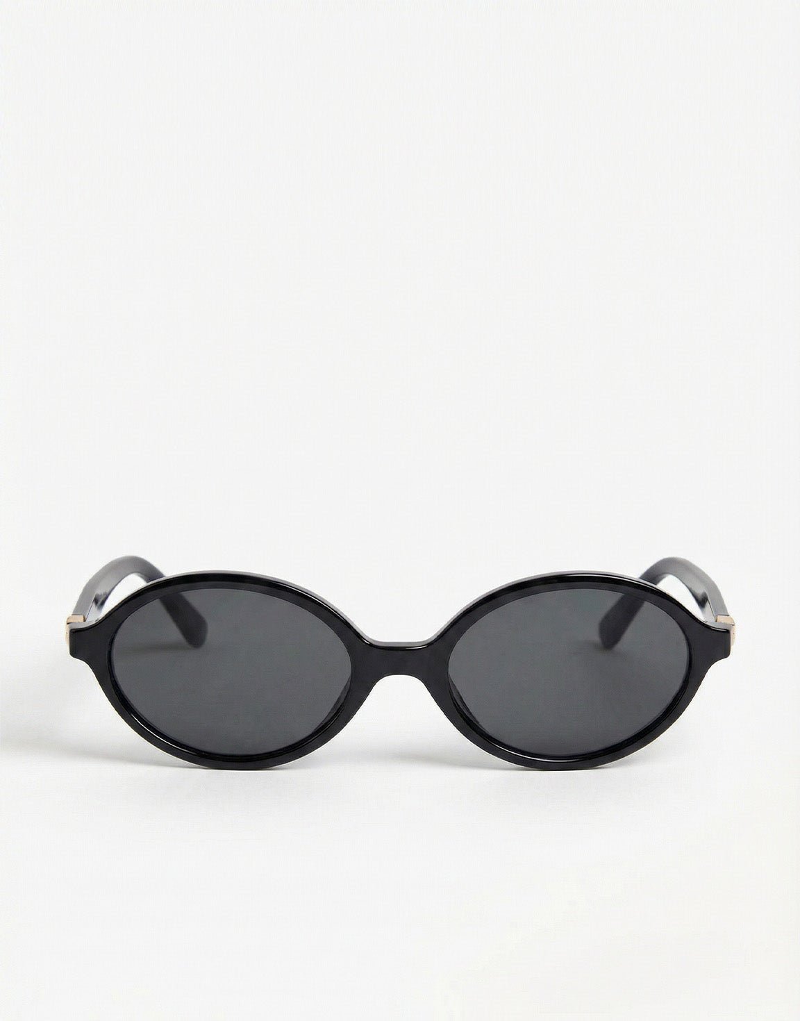Zwarte Ovale - Zonnebril - Olivia & Kate