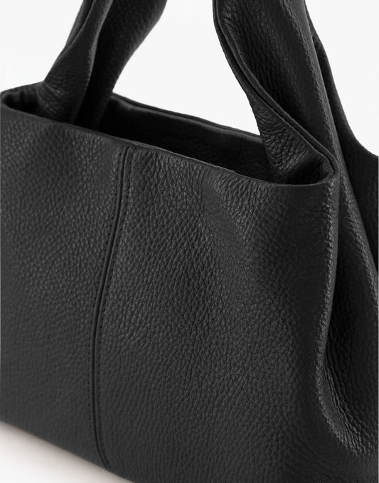 Zwarte Ronde Schouder - Tas - Olivia & Kate