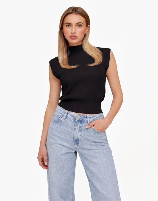 Zwarte Spencer - Top - Olivia & Kate