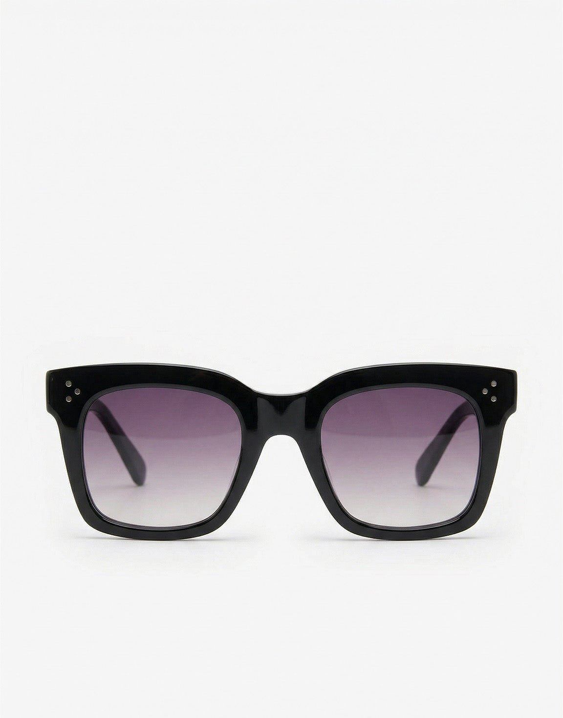 Zwarte Vierkante Classic - Zonnebril - Olivia & Kate