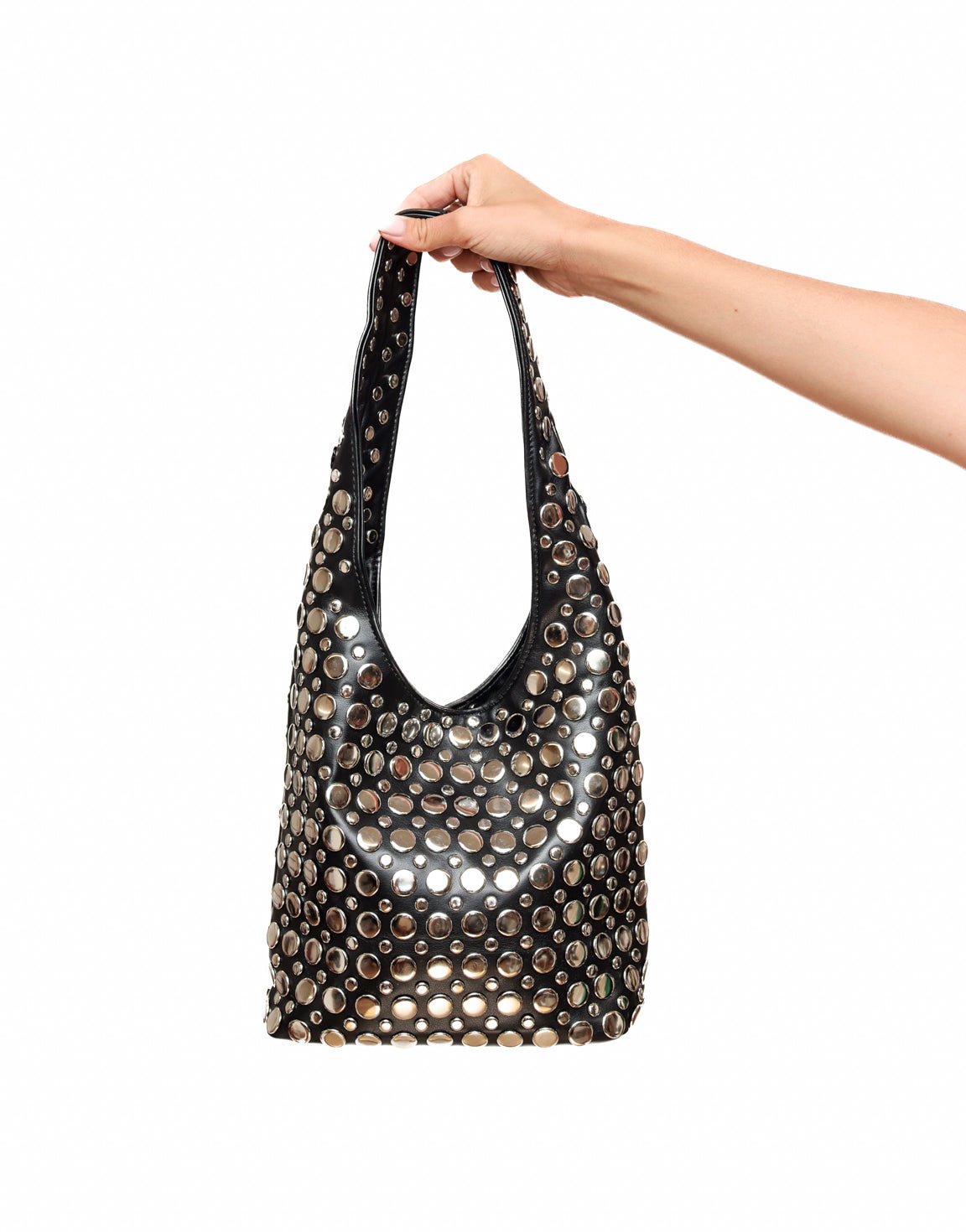 ACCESSORIES-BLACK-STUDS-LONG-BAG